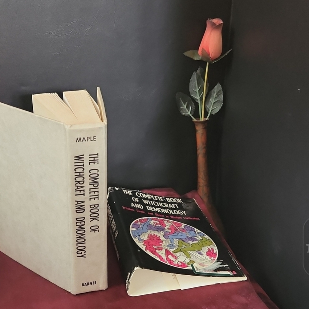 The Complete Book of Witchcraft and Demonology By Eric Maple 1st Printing 1966